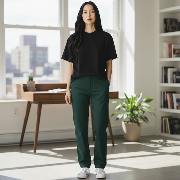 Banana Republic Pants - Banana Republic Olive Green Ponte Pants